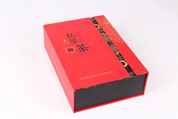 私房御茶 围边磁吸礼盒·翻盖盒